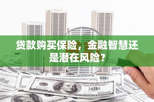 沿河贷款购买保险，金融智慧还是潜在风险？