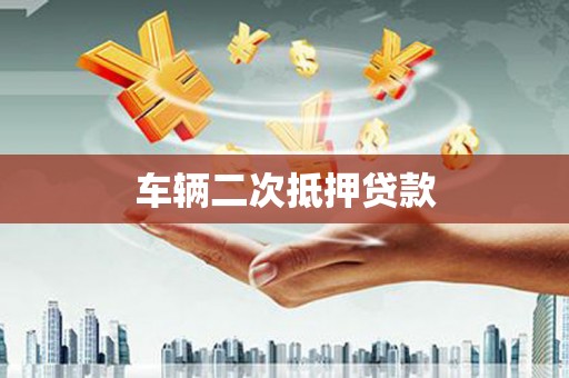 沿河车辆二次抵押贷款