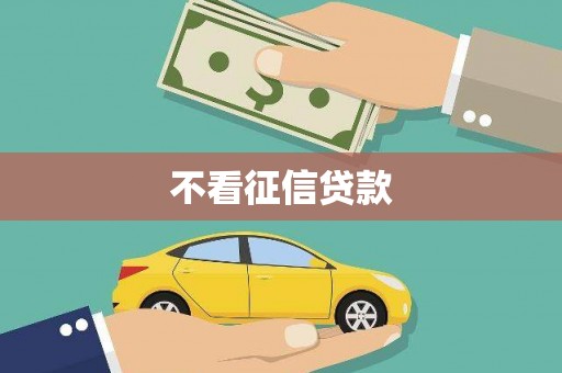 沿河不看征信贷款
