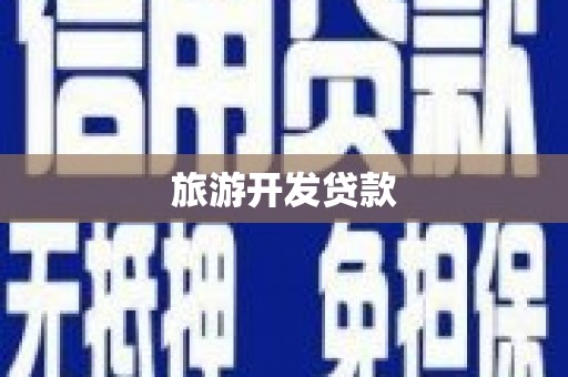 沿河旅游开发贷款