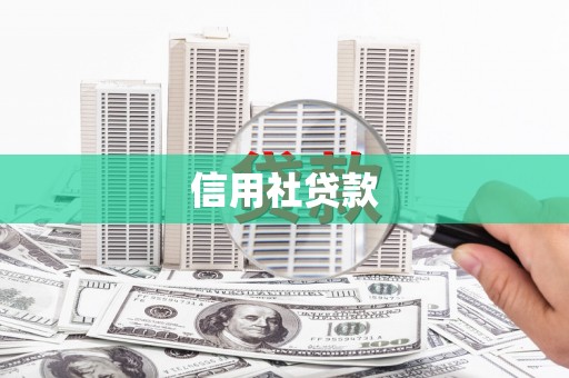 沿河信用社贷款