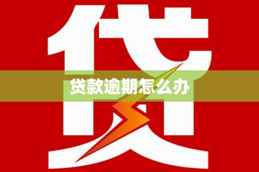 沿河贷款逾期怎么办