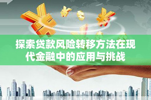 沿河探索贷款风险转移方法在现代金融中的应用与挑战