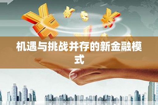 沿河机遇与挑战并存的新金融模式