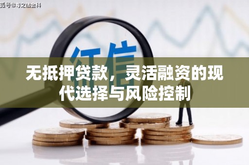 沿河无抵押贷款，灵活融资的现代选择与风险控制