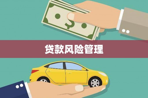 沿河贷款风险管理
