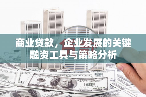 沿河商业贷款，企业发展的关键融资工具与策略分析