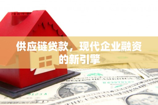 沿河供应链贷款，现代企业融资的新引擎