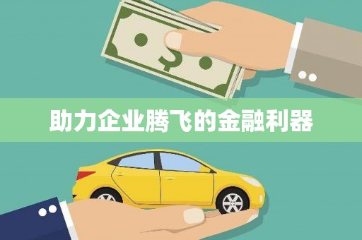 沿河助力企业腾飞的金融利器