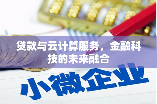 沿河贷款与云计算服务，金融科技的未来融合