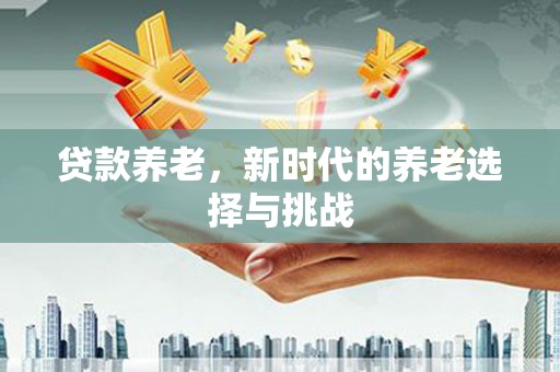 沿河贷款养老，新时代的养老选择与挑战