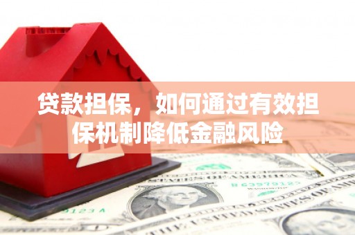 沿河贷款担保，如何通过有效担保机制降低金融风险