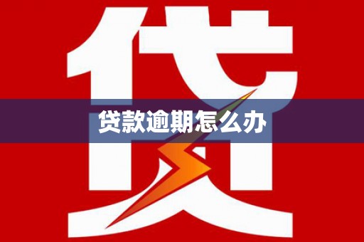沿河贷款逾期怎么办
