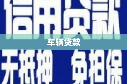 沿河车辆贷款