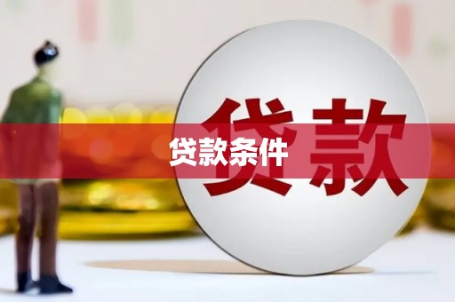 沿河贷款条件