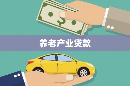 沿河养老产业贷款