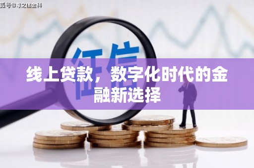 沿河线上贷款，数字化时代的金融新选择