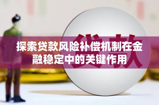沿河探索贷款风险补偿机制在金融稳定中的关键作用