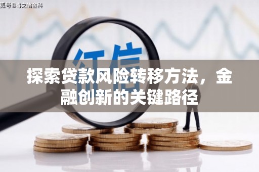 沿河探索贷款风险转移方法，金融创新的关键路径