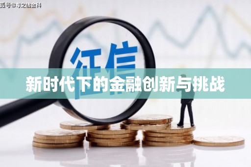 沿河新时代下的金融创新与挑战