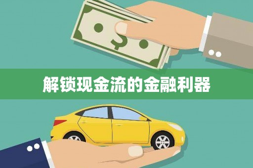 沿河解锁现金流的金融利器